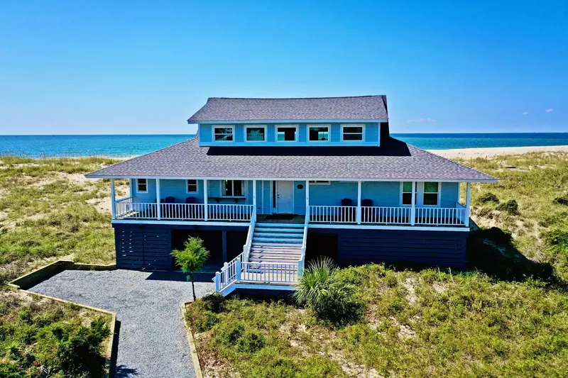 Enjoy ocean views and toes in the sand