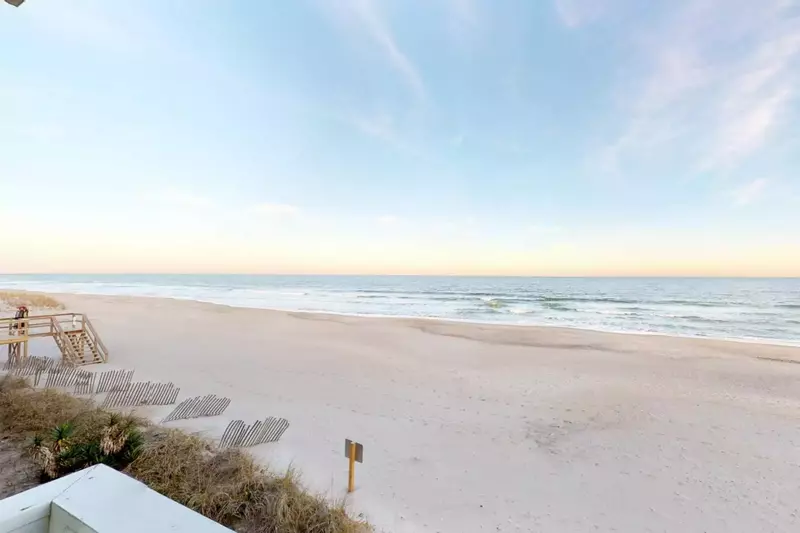 Your view from the private Sand Castle deck!